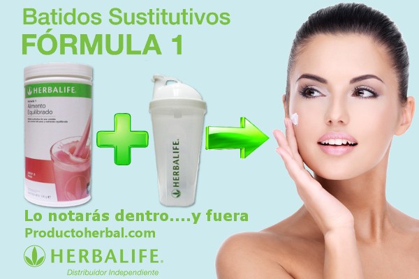 Batidos Herbalife con la piel