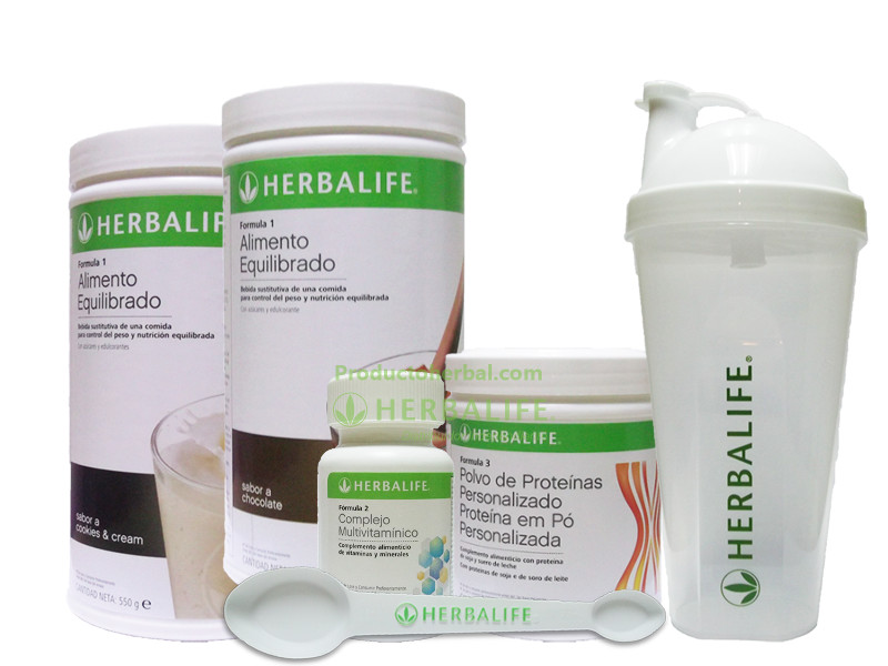 Herbalife packs avanzado para ganar peso + accesorios Herbalife productos en un pack para ganar peso